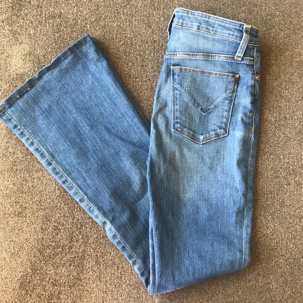 High Waisted Flare Hudson Denim Jeans